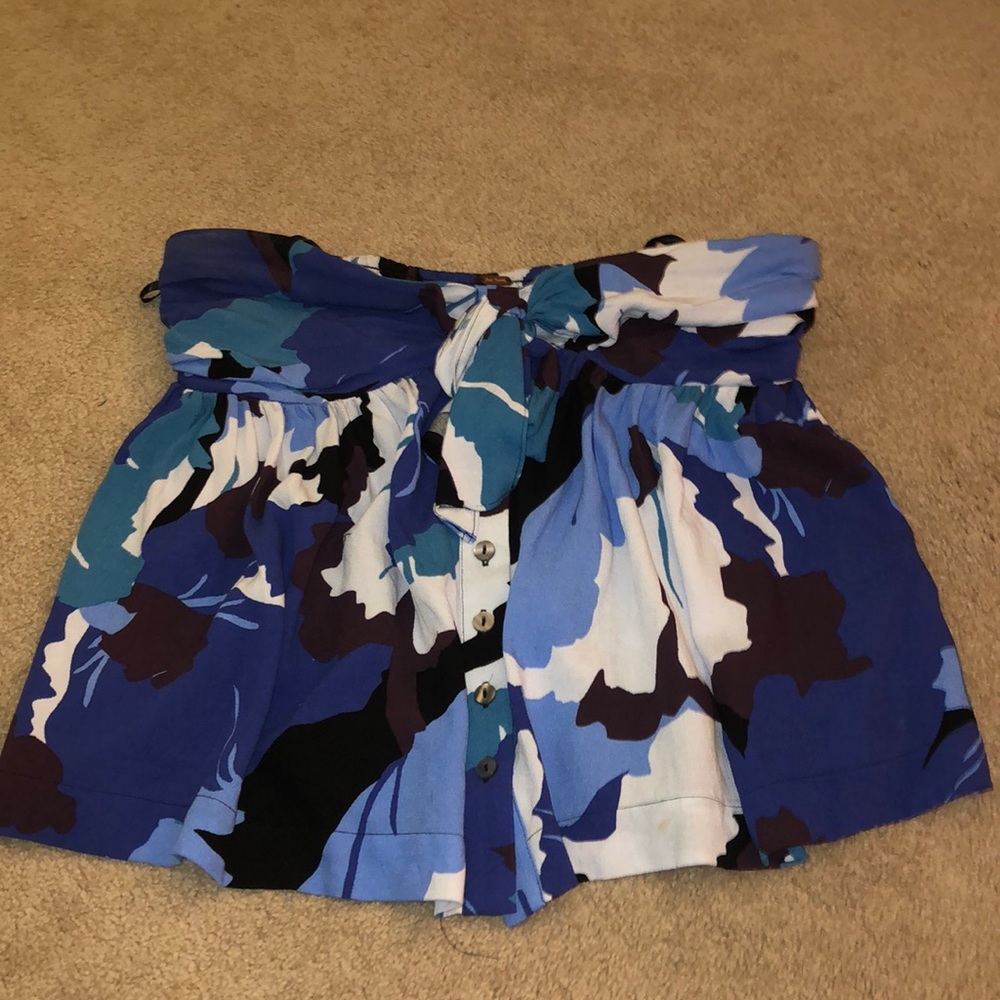 Strapless shirt